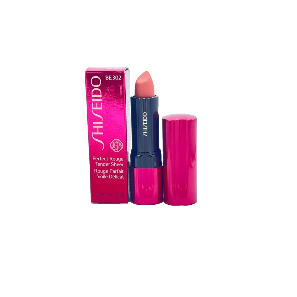 Shiseido Perfect Rouge Tender Sheer Lipstick Lip Color BE302